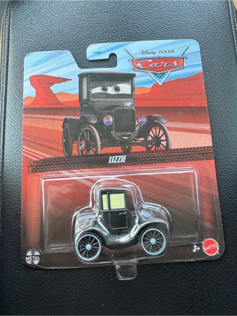 Mattel Lizzie Metal Toy Car Die-cast Disney